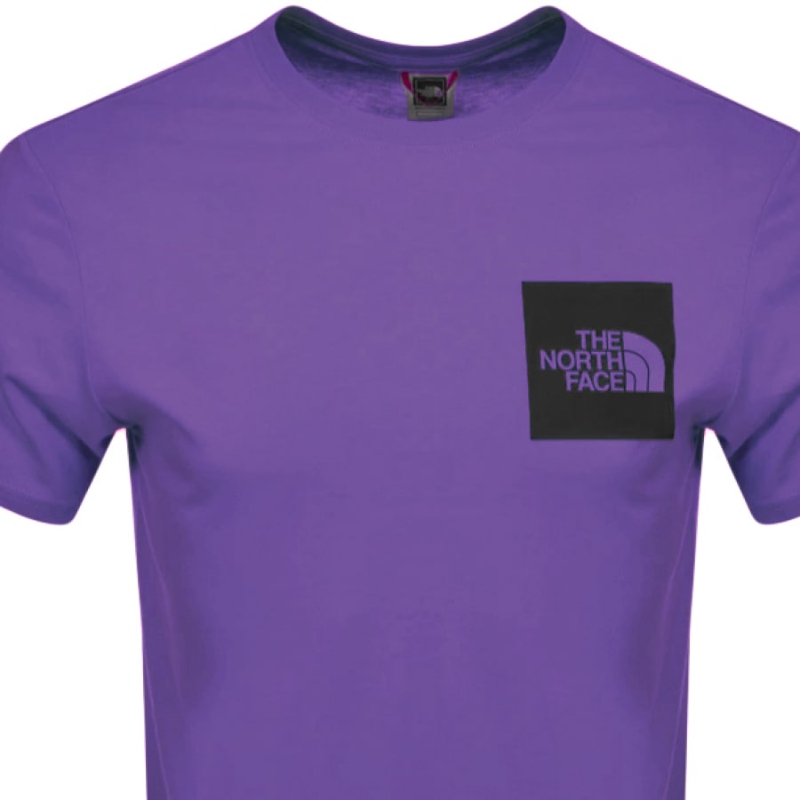 Alternative Image for ProductThe North Face Fine T Shirt Purple2